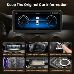 Junsun Qualcomm 665 Wireless CarPlay Android Auto Car Radio For Mercedes Benz CLS W218 X218 C218 2010-2013 Multimedia player