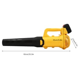 Cordless Leaf Blower Cordless Hand Blower Leaf Blower With 2 Batteries 3000W Used On Construction Sites Yards Lawns And Gardens
