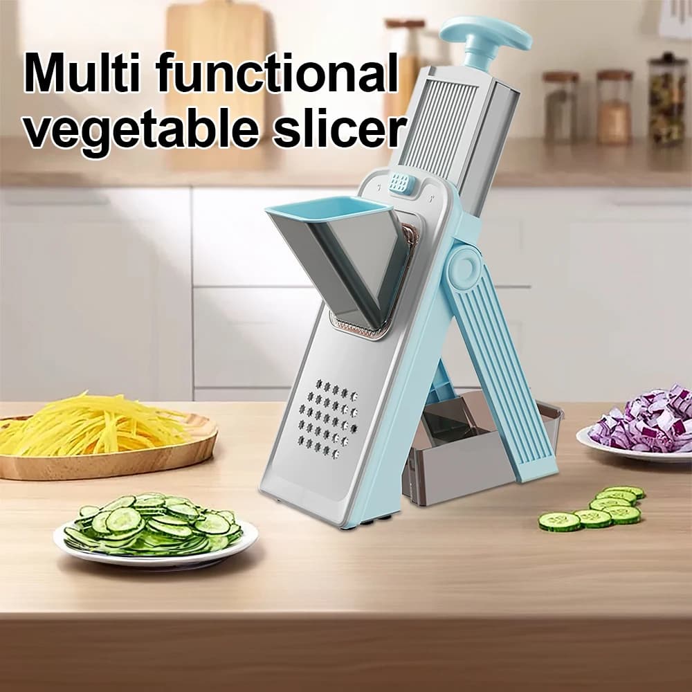 Multifunctional Vertical Vegetable Cutter Stainless Steel Vegetable Onion Carrot Slicer Shredder Cutter Household Food Tool