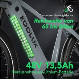 KOOLUX X3 electric bicycle 48V 13.6ah high power 26 inch electric mountain bike