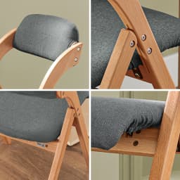 Sobuy Fst92 Folding Chairs Kitchen Chairs with Padded Seat and Backrest Seating Group Guest Chairs
