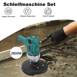 Concrete Grinder Cement Block Grinder Wall Planer Multi-Function Rough Grinder Polishing Machine High-Power Concrete Grinding