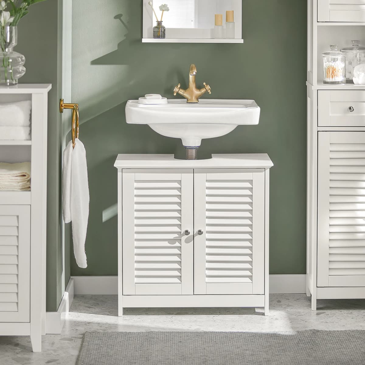 Sobuy Frg237 Washbasin Cabinet Bathroom Cabinet under Cabinet Bathroom Furniture