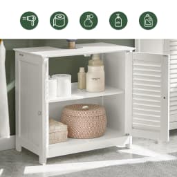 Sobuy Frg237 Washbasin Cabinet Bathroom Cabinet under Cabinet Bathroom Furniture