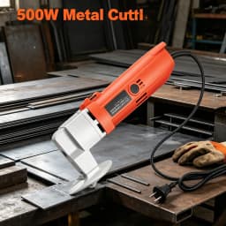 500W Cutting Hine Snips Electric Scissors Tin Nibbler Cutter 2000rpm Metal Battery Dual-insulated Hand-held Electric Tool