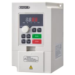 SucceBuy VFD Inverter 3KW/4KW/5.5KW Variable Frequency Drive 50/60Hz Input 0-2000Hz Output VFD for Spindle Motor Speed Control