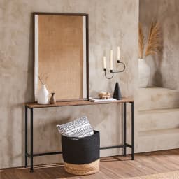 SoBuy FSB19 vintage consoles table metal hallway table narrow decoration table sideboard side table table