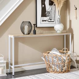 SoBuy FSB19 vintage consoles table metal hallway table narrow decoration table sideboard side table table