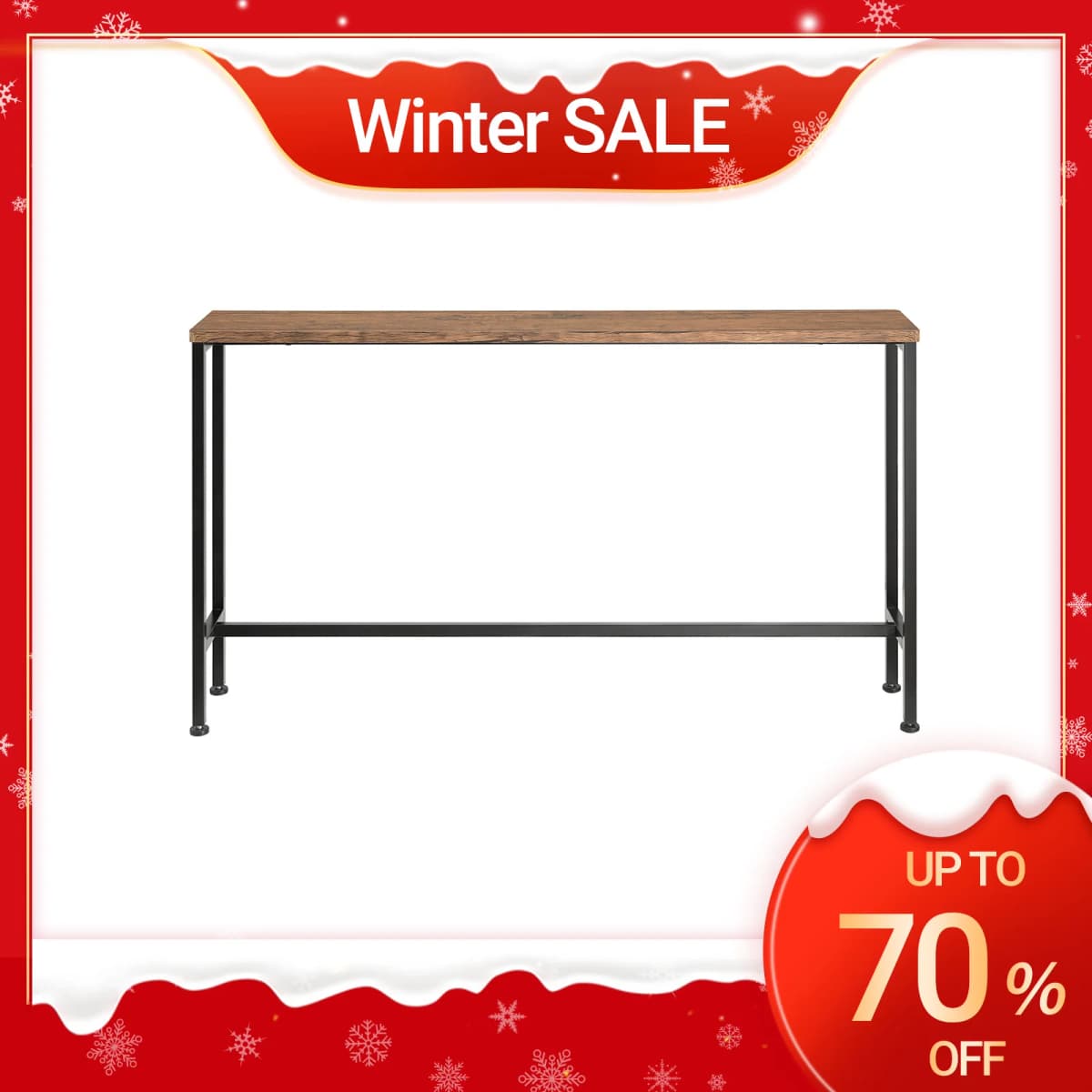 SoBuy FSB19 vintage consoles table metal hallway table narrow decoration table sideboard side table table