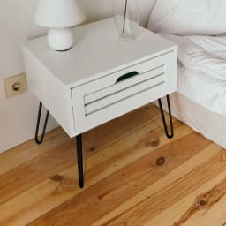 Black Industrial Metal Hairpin Table Legs - 12 Inch, 30cm DIY Heavy Duty Set of 4 with Screws and Floor Protector Feet
