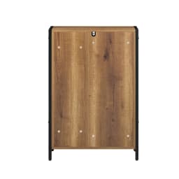 SoBuy BZR65-PF laundry wardrobe with fold-out laundry bags laundry bag laundry chest laundry basket bathroom furniture BHT approx.: 60x90x30cm