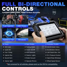 VDIAGTOOL VD70 OBD2 Scanner Diagnostic Tool with ECU Coding 36+ Resets PMI FCA AutoAuth CAN FD & DoIP VAG Guide, 3-Year Update