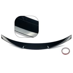 Tail Trunk Roof Spoiler FOR BMW 3 SERIES E90 SALOON 316d 318i 325d 335d 2005-2012 M4 STYLE REAR TRUNK BOOT SPOILER GLOSSY BLACK