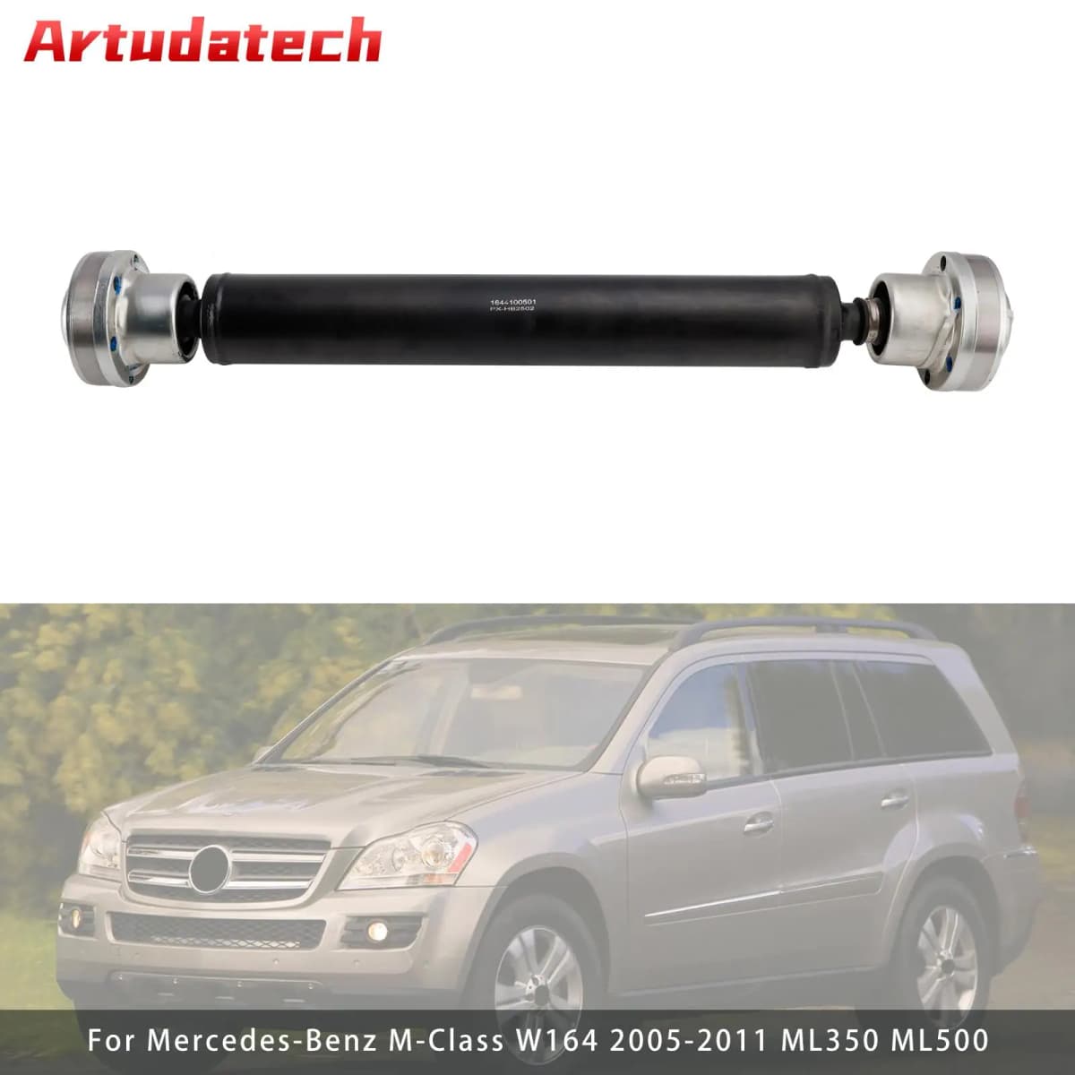 Artudatech Front Drive Shaft Prop Shaft 1644100501 For Mercedes-Benz GLE ML300 2005-2019 Car Accessories