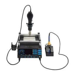 1200W Hot Air Rework SMD Soldering Station With Heat Gun Set Temperature LED Screen Display For Electronics Repairs