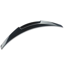 For BMW 1 Series E82 E82 125i 128i 135i Coupe 2007-2013 M4 Style Rear Spoiler Lip Wings Glossy Black Rear Tail Wings Magickit