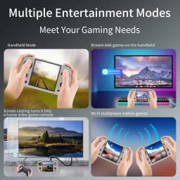 Anbernic RG CubeXX Handheld Game Console 3.95" IPS Screen Linux64-bit Retro Gaming Console Supports HD-Connection WiliWili Ebook