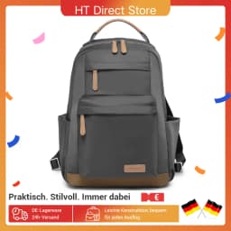 Miss Lulu WOMEN'S Backpack: Waterproof, Laptop & School Records-school, College, Travel & Work Day Backpack