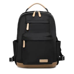 Miss Lulu WOMEN'S Backpack: Waterproof, Laptop & School Records-school, College, Travel & Work Day Backpack