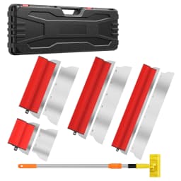 4pcs Drywall Smoothing Spatula Flexible Blade 25/40/60/80cm Spatula Finish Leveling Tools For Wall Tools And Skimming Blades