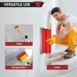 4pcs Drywall Smoothing Spatula Flexible Blade 25/40/60/80cm Spatula Finish Leveling Tools For Wall Tools And Skimming Blades