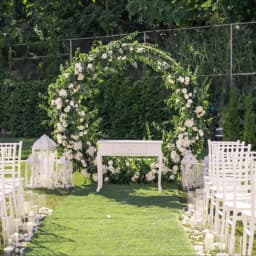 Metal Wedding Balloon Arch Stand Circular Wreath Balloon Party Decoration Backdrop Birthday Baby Shower Event Decor Arch Frame