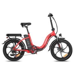 Fafrees Folding Electric Bicycle Adults 20 Inch Fat Tire City E-bike with 36V 18Ah Removable Battery 90km Range