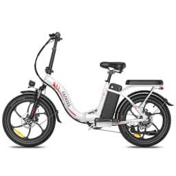 Fafrees Folding Electric Bicycle Adults 20 Inch Fat Tire City E-bike with 36V 18Ah Removable Battery 90km Range