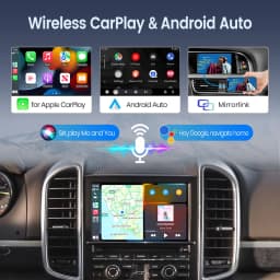 Junsun Wireless CarPlay Android Auto For Porsche Panamera Cayenne Cayman Macan Boxster 911 991 718 PCM3.1 AirPlay Mirror Link