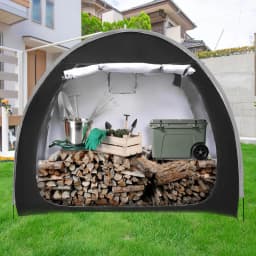 Bicycle Tent for 2 bikes Outdoor 210D Oxford Fabric Bicycle Cover Storage Waterproof Bicycle Cover for Camping Mini Bike Garag