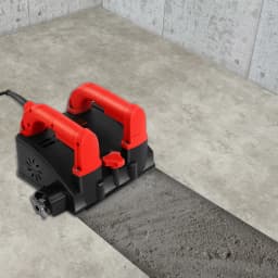 1200W Electric Wall Shovel Machine Concrete Miller Machine 3000RPM Dust-Free Renovation Tool for Interior/Exterior Walls