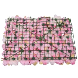 12 Pcs Flower Wall Panels Pink Wall Backdrop Panels Wedding Decor Set 60X40Cm Artificial Rose & Dahlia Flower Wall Panels