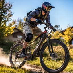 RANDRIDE YG90B Electric Bike 1000W Motor 45km/h Max Speed 48V17Ah Removable Battery 80-90KM Max Range 27.5*2.4'' CST Tires 120km