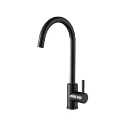 DQOK Kitchen Faucet Cold and Hot Black Water Mixer Single Handle Sink Kitchen Tap