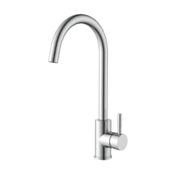 DQOK Kitchen Faucet Cold and Hot Black Water Mixer Single Handle Sink Kitchen Tap