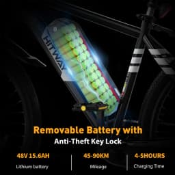 KOOLUX X15 Electric bike, electric MTT with removable Lithium battery 48V15.6Ah, city e-bike with 7 speeds, motor 500W