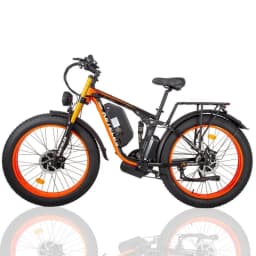 KETELES K800 Pro Dual Motor Electric Bicycle 2000W 48V 23AH Double Shoulder Front Fork Hydraulic Brake With Brake Light