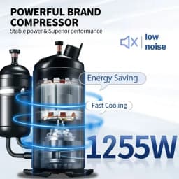 VEVOR Pre-cooling commercial ice cream maker A126 ice cream machine Soft Serve Machine portable big capacity ice cream machine
