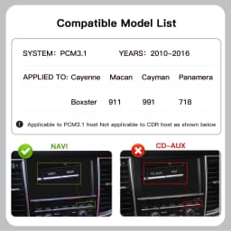 Wireless Carplay Auto Module For Porsche PCM3.1 2012-2016 Cayenne Macan 911 Panamera Bosxter Android Auto Car Accessorie