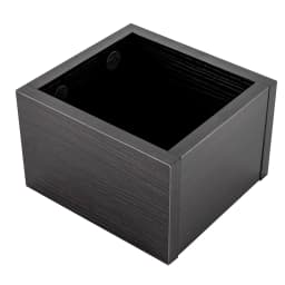 1500ml Coffee Knock Box with Detachable Stainless Steel Bin Noise-dampening Knocking Bar Espresso Coffee Grounds Container