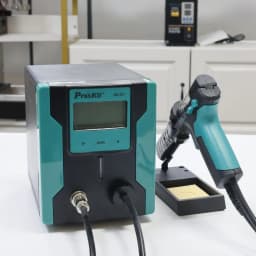 Pro'sKit SS-331H ESD LCD Digital Electric Desoldering Pump BGA Desoldering Suction Vacuum Solder Sucker Gun Auto Sleep 110v/220v