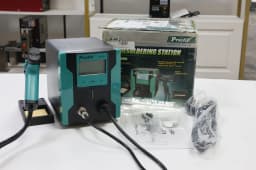 Pro'sKit SS-331H ESD LCD Digital Electric Desoldering Pump BGA Desoldering Suction Vacuum Solder Sucker Gun Auto Sleep 110v/220v