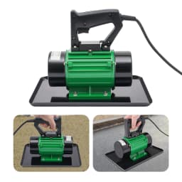 370W 220V Cement Smoother - 3500RPM Vibration Concrete Finisher - 100kg Force All-Copper Motor for Construction/Road/Home