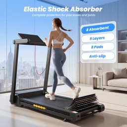 Formill FT60 Treadmill Automatic Incline 15% for Home Fitness Handrail Foldable Treadmill 3.5HP Silent Motor 1-14km/h Shock Absorption APP Control