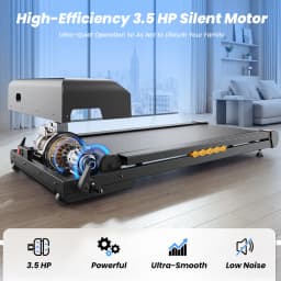 Formill FT60 Treadmill Automatic Incline 15% for Home Fitness Handrail Foldable Treadmill 3.5HP Silent Motor 1-14km/h Shock Absorption APP Control