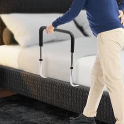 Bed Grab Bar Elderly Beds Adjustable Height Barrier Railing Room Anti-Fall Elderly Adult Safety Handles Bars Safety Support