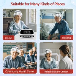 TMS Stimulate Nerve Cells Transcranial Magnetic Stimulator Machine Treatment Parkinson Insomnia Anxiety Depression Insomnia RTMS