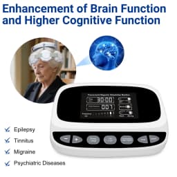 TMS Stimulate Nerve Cells Transcranial Magnetic Stimulator Machine Treatment Parkinson Insomnia Anxiety Depression Insomnia RTMS