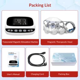 TMS Stimulate Nerve Cells Transcranial Magnetic Stimulator Machine Treatment Parkinson Insomnia Anxiety Depression Insomnia RTMS