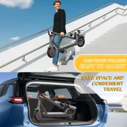 JUICEASE 2025 Solid Tire Electric Scooter 8.5/10 Inch 25/35KM Range Waterproof Escooter Remarkable Max Speed Scooter Electric